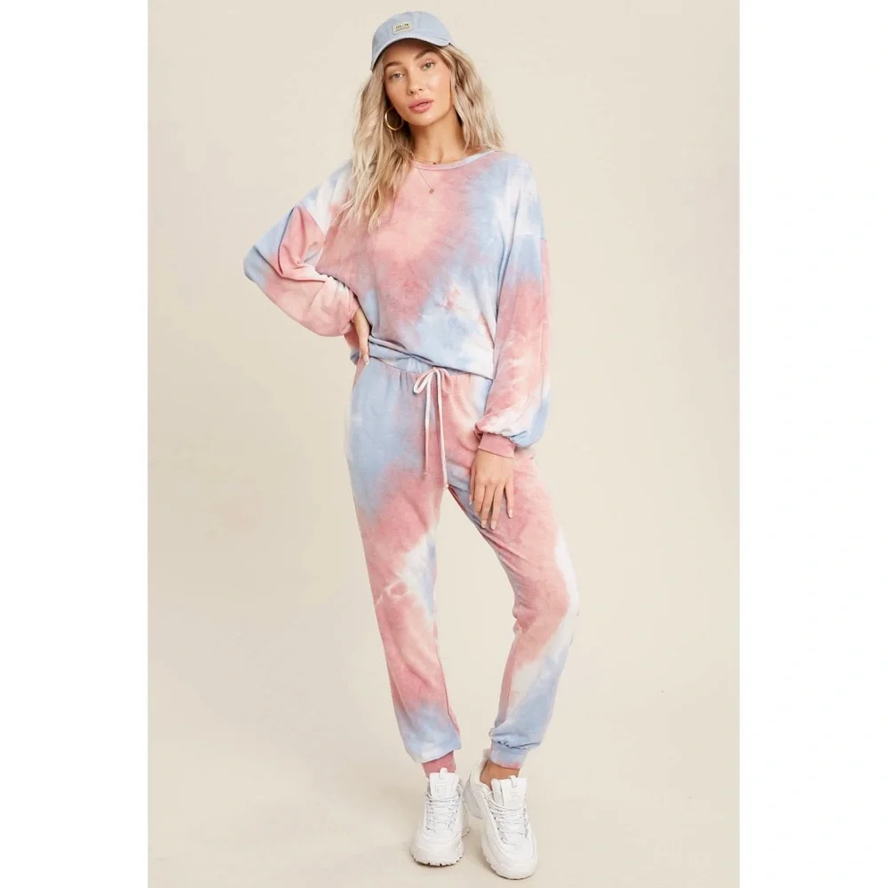 Boho Tie-Dye Jogger Pants - Picture 7 of 10
